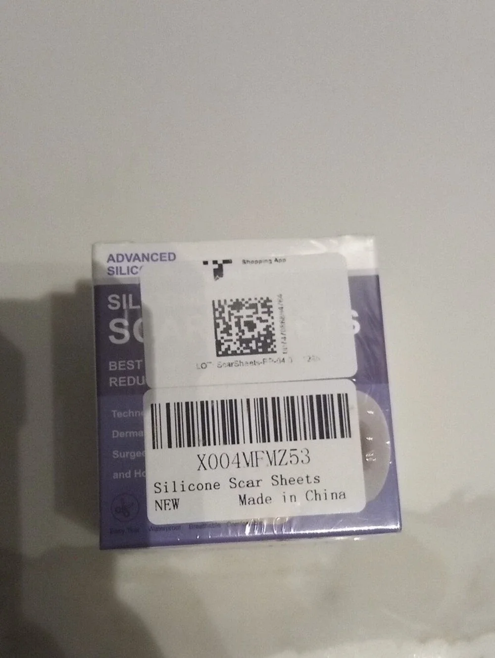 Silicone Scar Sheets, Advanced Medical Silicone Scar Tape(1.6